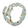 Natural Flower Amazonite Beads Strands G-Z045-A04-01-3