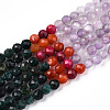Natural & Synthetic Mixed Gemstone Beads Strands G-D080-A01-03-24-4