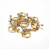 Tibetan  Style Alloy Toggle Clasps X-GLF0026Y-NF-2