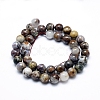 Natural Pietersite Beads Strands G-G823-05-10mm-2