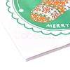 Christmas Theme DIY Sock Diamond Painting Stickers Kits for Kids DIY-I068-10-3