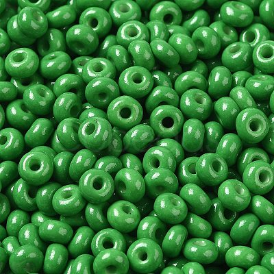 Baking Paint Glass Seed Beads SEED-B001-02A-05-1