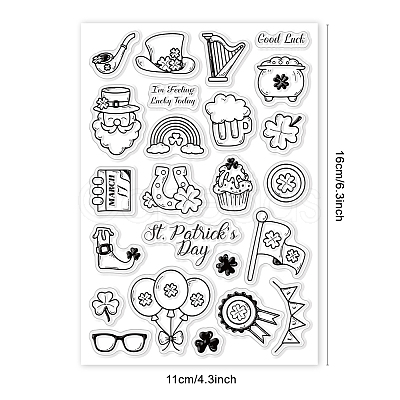 PVC Plastic Stamps DIY-WH0167-57-0093-1