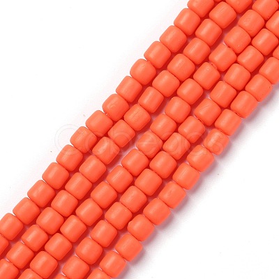 Handmade Polymer Clay Bead Strands CLAY-ZX006-01-42-1