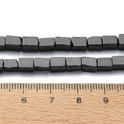 Natural Black Onyx(Dyed & Heated) Beads Strands G-C135-F02-01-1