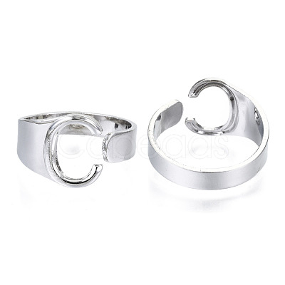 Alloy Cuff Finger Rings RJEW-S038-195C-P-NR-1