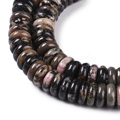 Natural Rhodonite Beads Strands G-Q159-B02-01-1