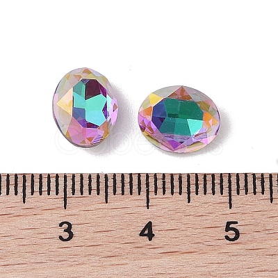 Glass Rhinestone Cabochons RGLA-L029-02A-HELA-1