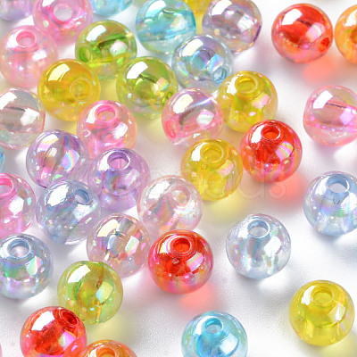 Transparent Acrylic Beads MACR-S370-B8mm-1