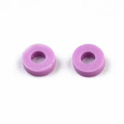 Handmade Polymer Clay Beads CLAY-R067-6.0mm-B01-1