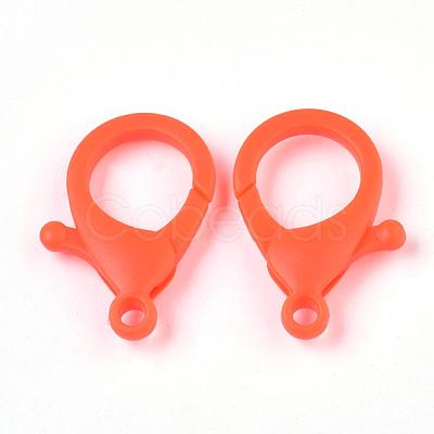 Plastic Lobster Claw Clasps KY-ZX002-01-1