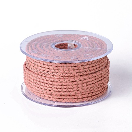 Braided Cowhide Cord WL-I004-3mm-D-06-1