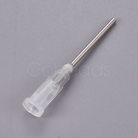 Plastic Fluid Precision Blunt Needle Dispense Tips TOOL-WH0117-18A-1