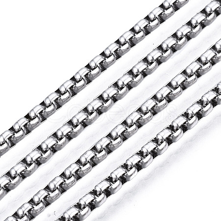 304 Stainless Steel Box Chains CHS-S009-002-1