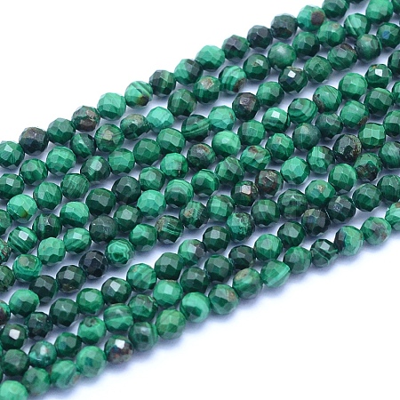 Natural Malachite Beads Strands G-I279-E15-02-1