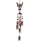 Iron Wind Chime, for Home Garden Hanging Decorations, Butterfly, 900mm