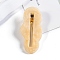 Cloud Shape Cellulose Acetate Alligator Hair Clips, Hair Accessories for Women and Girls, Beige, 68x25mm