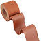 2M PVC Imitation Leather Ribbons, for Clothes, Bag Making, Sienna, 50mm, about 2.19 Yards(2m)/Roll