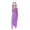Mermaid Theme Tassel Wall Hanging Decorations HJEW-WH0005-07A-2