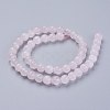 Natural Pink Calcite Beads Strands X-G-F687-01AB-2