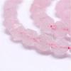Natural Rose Quartz Beads Strands G-J363-06-8mm-3