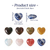 Fashewelry 16Pcs 8 Style Natural & Synthetic Gemstone Beads G-FW0001-25-3