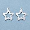 201 Stainless Steel Charms STAS-H436-41S-3