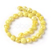 Electroplate Glass Beads Strands EGLA-J106A-E18-1
