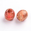Hot 16mm Mixed Natural Wood Round Beads TB610Y-2