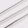 304 Stainless Steel Square Snake Chains CHS-K008-01C-1