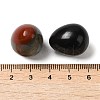 Natural & Synthetic Mixed Gemstone Egg Pocket Palm Stone G-C095-04-3