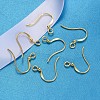 Real 18K Gold Plated Sterling Silver Earring Hooks X-H124-G-3