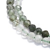Natural Green Rutilated Quartz Beads Strands G-P457-A02-26-2