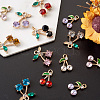 Alloy Rhinestone Pendants ALRI-TA0001-11-5