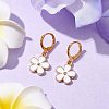 Alloy Enamel Earrings for Women EJEW-JE05802-2