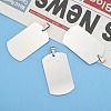 201 Stainless Steel Stamping Blank Tag Pendants STAS-O044-P122-6