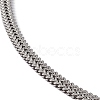 304 Stainless Steel Snake Chain Necklace with Lobster Claw Clasps for Men Women STAS-K249-01C-P-2