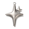 304 Stainless Steel Pendants STAS-H223-18AS-01-1