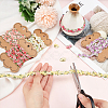   6 Yards 6 Colors Flower Polyester Embroidery Lace Ribbon OCOR-PH0002-17-3