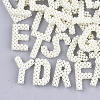 Handmade ABS Plastic Imitation Pearl Woven Beads X-FIND-T039-18-1