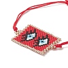 Handmade Japanese Seed Rectangle Braided Bead Bracelets BJEW-MZ00022-02-2