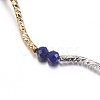 Faceted Natural Lapis Lazuli Necklaces NJEW-F212-03GP-2