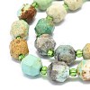 Natural Turquoise Beads Strands G-O201B-66A-2