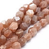 Natural Sunstone Beads Strands G-D0010-27-1