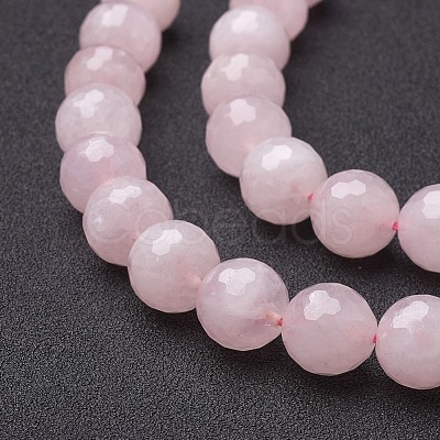 Natural Rose Quartz Beads Strands X-G-G099-F12mm-15-1