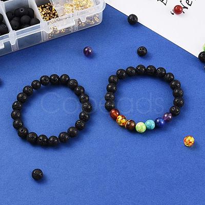 DIY Chakra Jewelry Making DIY-JP0005-63B-AG-1