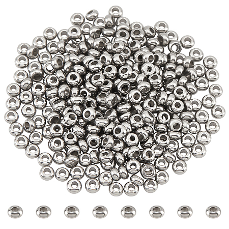  202 Stainless Steel Beads STAS-NB0001-64A-1