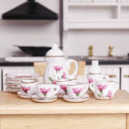 Mini Ceramic Tea Sets BOTT-PW0011-44B-1