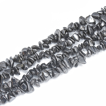Non-magnetic Synthetic Hematite Beads Strands X-G-S314-02-1