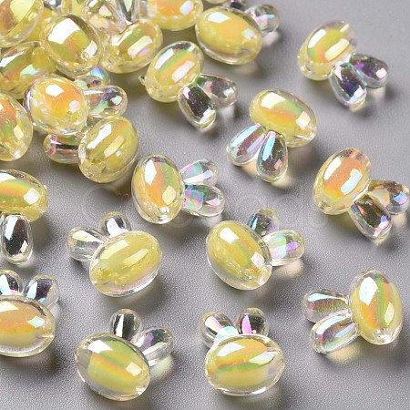 Transparent Acrylic Beads TACR-S152-05B-SS2105-1